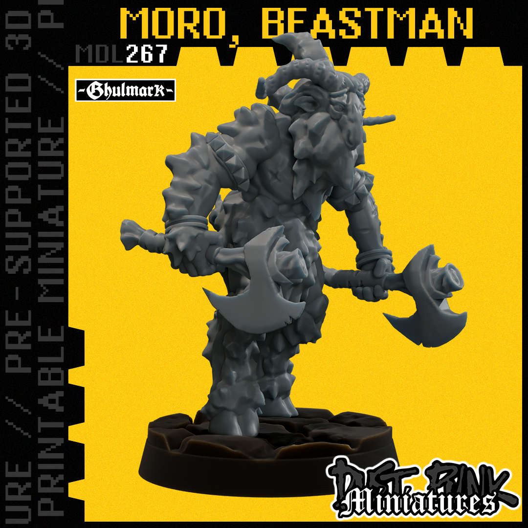 MDL267 MORO, BEASTMAN [PRE-SUPPORTED]